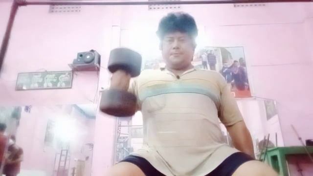 Biceps ? Practice With 25 Kg.