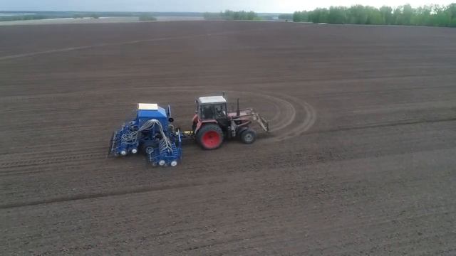 Сеялка Быстрица С 6ПМ 2 испытание на Алтайской МИС 2020г