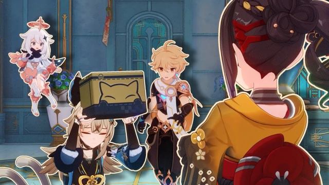 Blades Weaving Betwixt Brocade OFFICIAL Version 4.5 Livestream Trailer - Genshin Impact смотреть онлайн