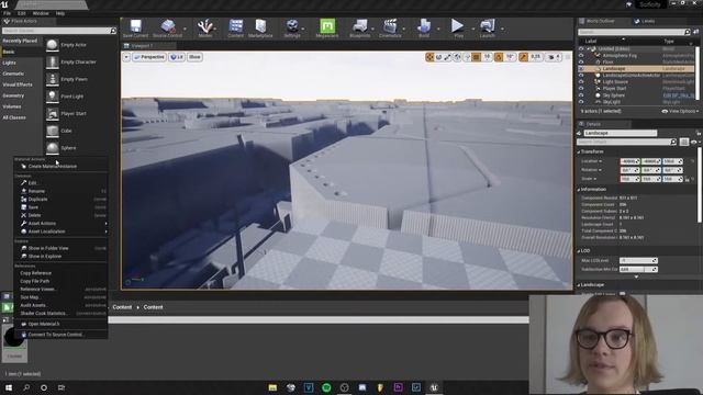 How to make a SCI-FI CITY in Unreal Engine смотреть онлайн