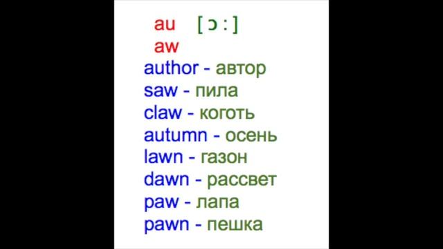 АНГЛИЙСКИЙ БЕЗ АКЦЕНТА Lesson 8 ЧТЕНИЕ ДИГРАФОВ смотреть онлайн