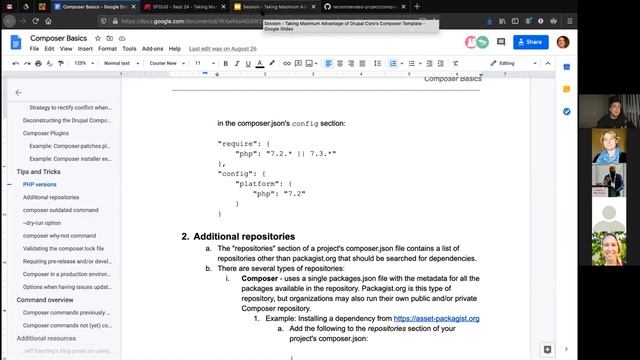 SF Drupal User's Group - Sept 24 - Taking Maximum Advantage of Drupal Core's Composer Template смотреть онлайн