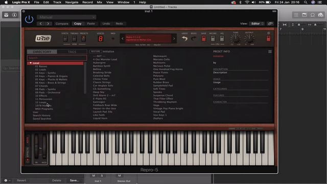 Installing Repro-5 Presets смотреть онлайн
