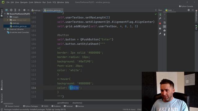 PyQt6 Tutorial - Making Your First GUI #10 - Adding A Button смотреть онлайн