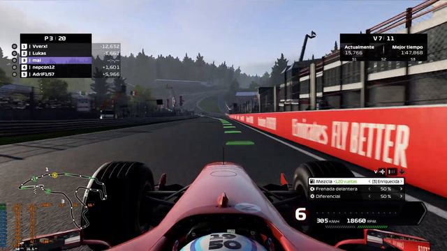 F1 2020 ⭐ Carrera del Evento Semanal ⭐ Spa ⭐ Clásicos смотреть онлайн