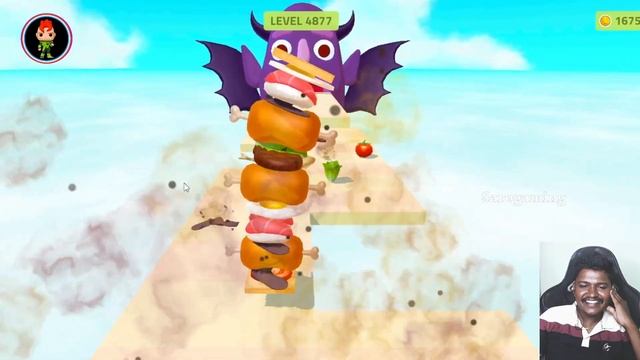 Sandwich Runner Game All Levels Walkthrough Gameplay IOS,Android New Update Max Level PEISNSF