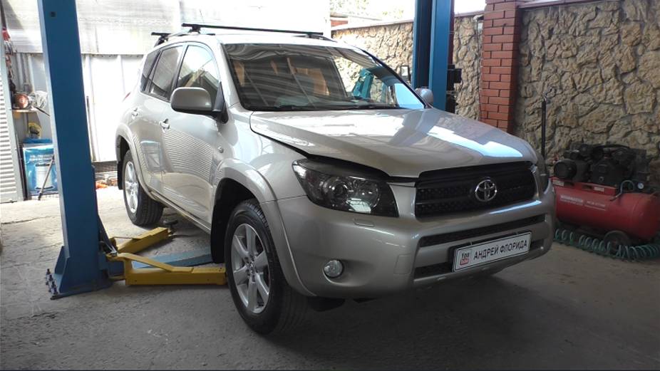 Раскоксовка поршневой на Toyota RAV4 2,4 Тойота Рав 4 2008  1часть