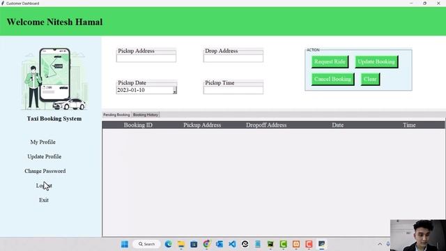 Taxi Booking System Project | Python Programming Language смотреть онлайн