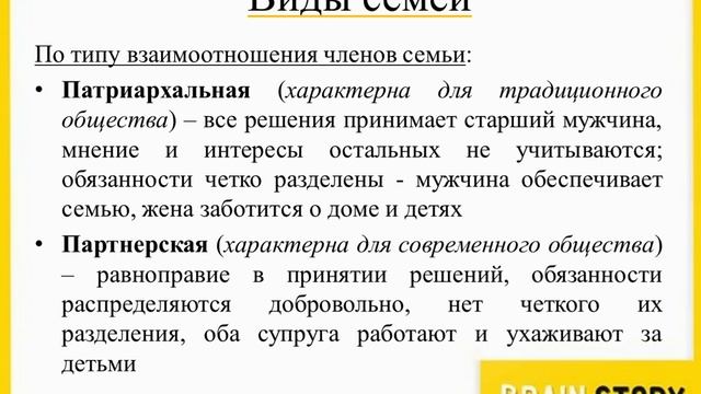 5.2.4 Виды семей смотреть онлайн