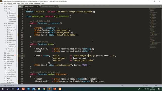 Sesi 12 CRUD Tabel Data Denyut Nadi смотреть онлайн