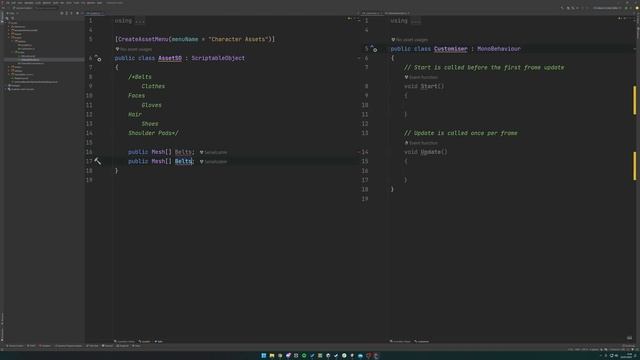 Unity Character Customization Using Scriptable Objects | Beginner Unity Tutorial смотреть онлайн