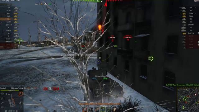 33 - Серия боев на T26E4 SuperPershing. Нанес 1494, заработал 42к кредитов. смотреть онлайн