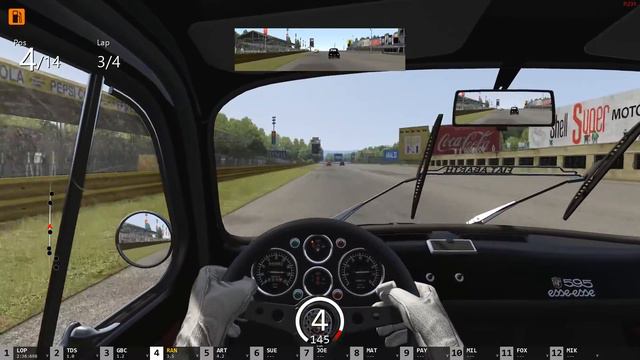 Assetto Corsa [ONLINE] - Abarth 595 SS @ Monza Junior смотреть онлайн