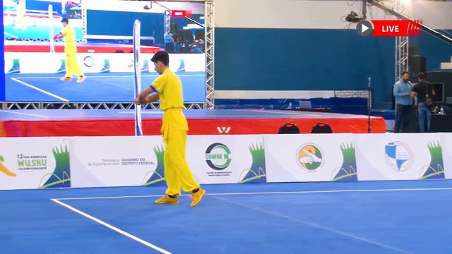 Caio Fernandes Martines (BRA) Changquan, 13th Pan American Wushu Championships 2022 (Men's Optional смотреть онлайн