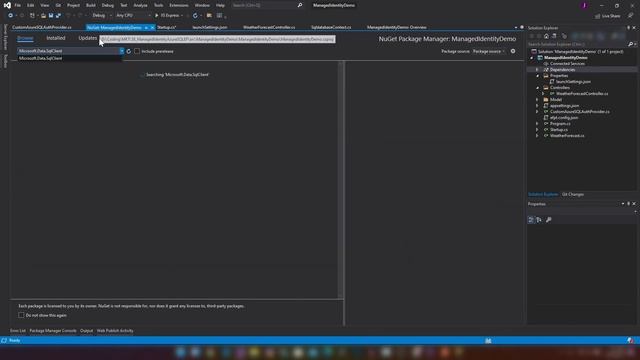 Azure SQL Managed Identity with Entity Framework Core | EF Core | ASP.NET Core смотреть онлайн
