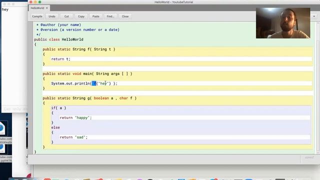 Java Programming: Lesson 21 - Void, Overloaded, and No-Input Methods смотреть онлайн