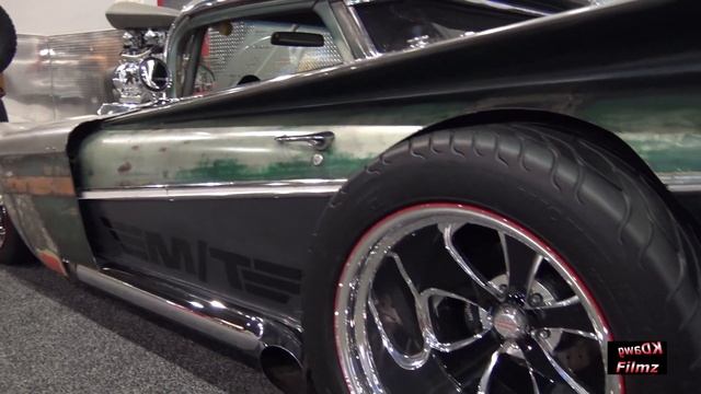 800 HP Blown Hulk Camino Rat Rod (1959 Chevrolet El Camino) at SEMA 2019 Walk Around. смотреть онлайн
