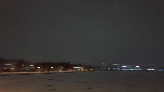 Snowfall walk in Russia 2023, Mooncats street, winter ambiece walk [4K] смотреть онлайн