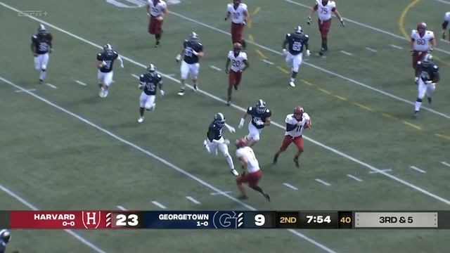 Harvard at Georgetown | FCS Week 3 | 2021 College Football смотреть онлайн