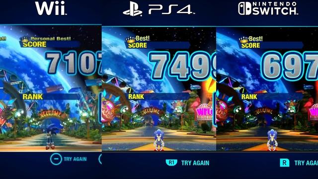Sonic Colors Ultimate Graphics Comparison + Load Times (Wii vs. PS4 vs. Switch) смотреть онлайн