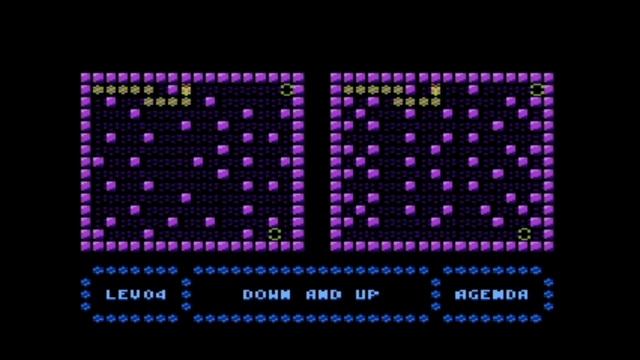 Atari XL/XE -=Twin Snakes Run=- смотреть онлайн