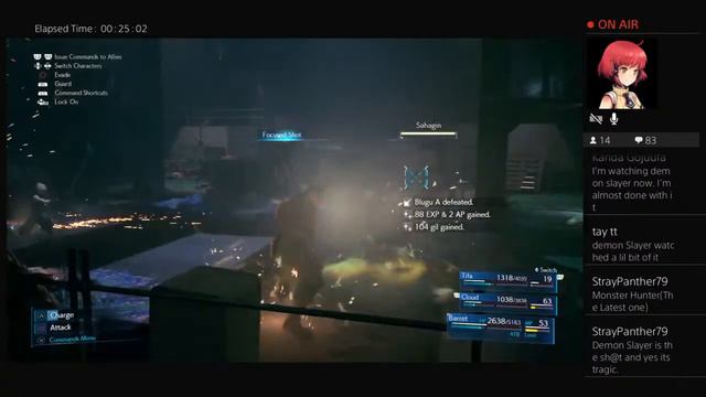 Final Fantasy 7 Remake Live: (First Live game Broadcast!) смотреть онлайн