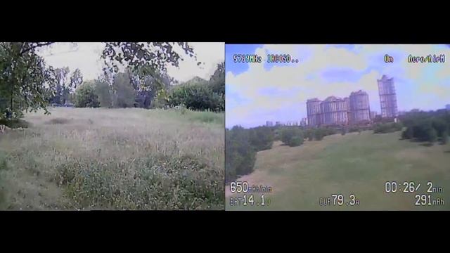 Fatshark 600tvl & Unknown 700TVL w2 8mm ?? смотреть онлайн