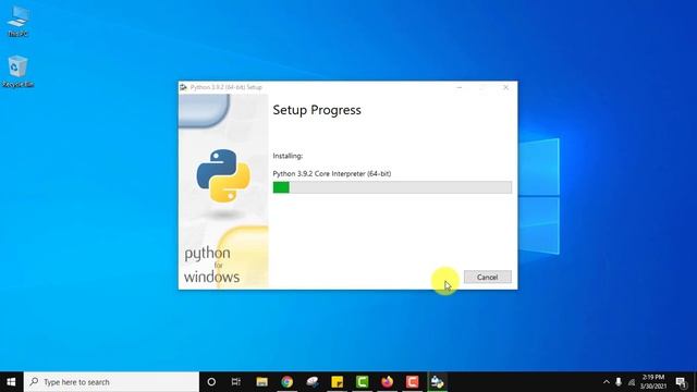 How to install Python 3.9.2 and PIP on Windows 10 смотреть онлайн