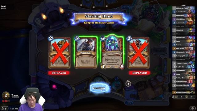 EXPLOSIVE Bomb Warrior! | Wizard Duels | Hearthstone смотреть онлайн