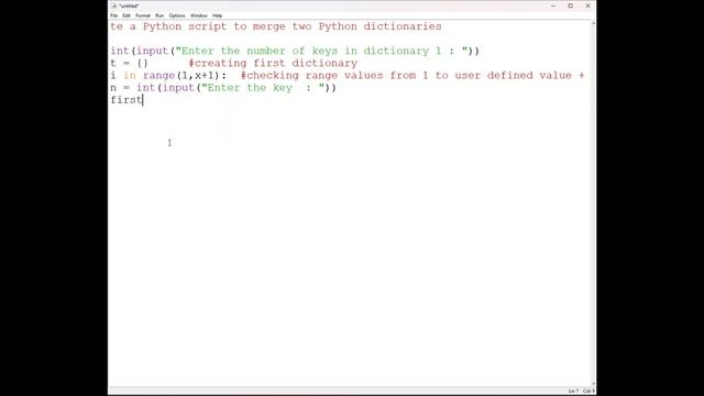 Write a Python script to merge two Python dictionaries смотреть онлайн