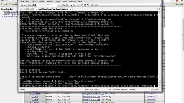 【mongodb视频教程】--- 14 PHP Mongo扩展编译及使用 смотреть онлайн