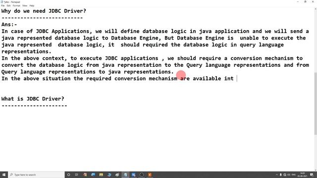 JDBC | JDBC Drivers in java | JDBC Driver | JDBC Drivers in java in Hindi смотреть онлайн