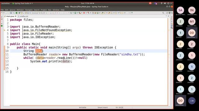 java day-15(file handling) смотреть онлайн