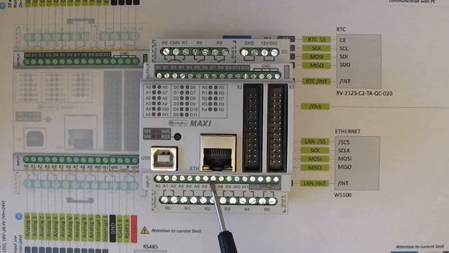 Ардуино-совместимый ПЛК CONTROLLINO MAXI