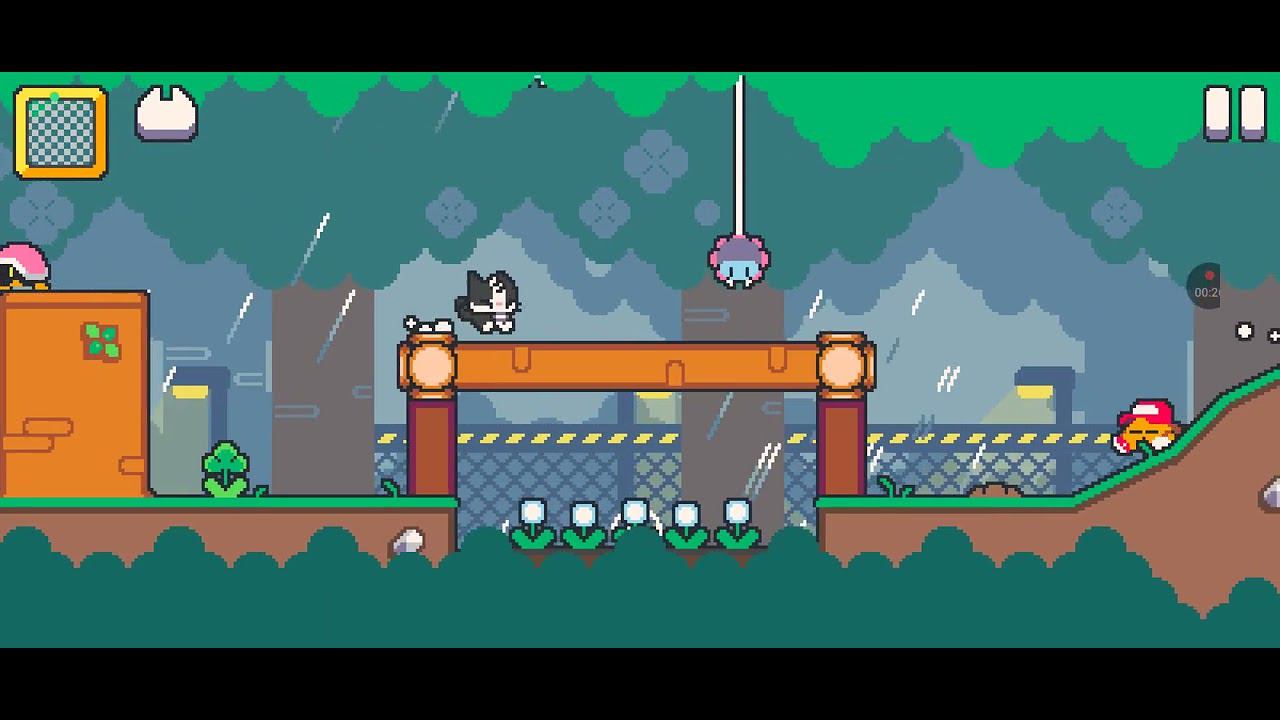 Super Cat Tales: Paws Speedrun level 1-1 смотреть онлайн