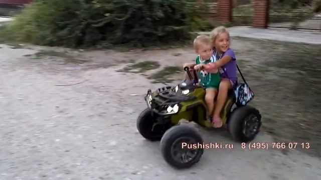 Купить детский электроквадроцикл Barty Т001МР на pushishki.ru смотреть онлайн
