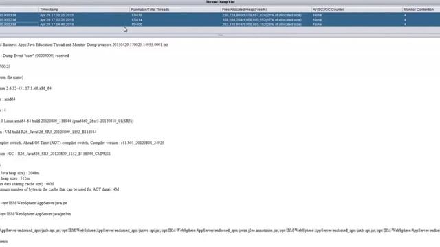 WebSphere 8 5 5 analyzing monitor locks in Thread dump files смотреть онлайн
