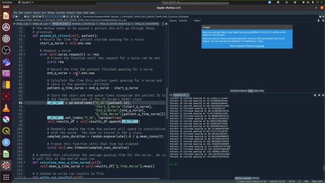 Session 5C : Object Oriented SimPy смотреть онлайн