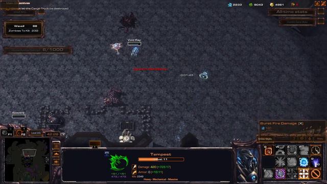 The Strongest Assassin in Zombie World Unity Test!-Tempest Starcraft 2 arcade смотреть онлайн