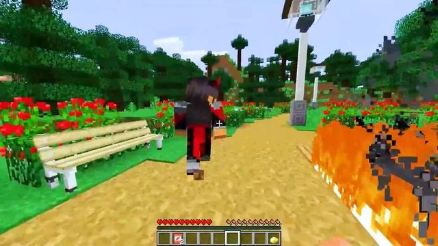 Raised by my DEMON DAD in Minecraft! смотреть онлайн