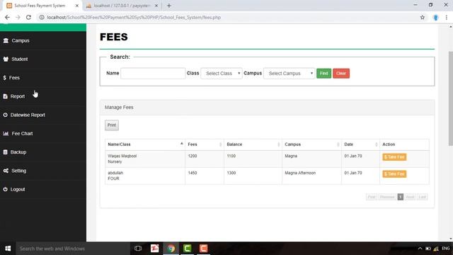 School Fee Payment System смотреть онлайн