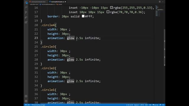 Neumorphism loading animation | animated loader | Neumorphism design | Pure CSS смотреть онлайн