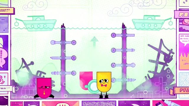 THE SUPER LOST SNIPPERCLIPS LEVELS! - Snipperclips смотреть онлайн