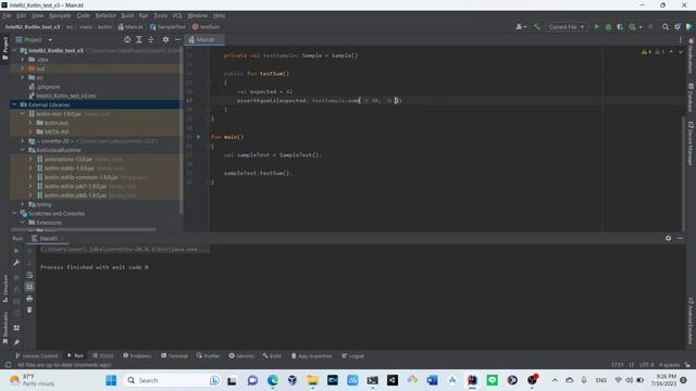 Insert Error without Test annotation -- IntelliJ -- Kotlin смотреть онлайн