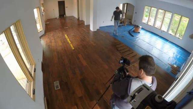 How to Install an Engineered Hardwood Floating Floor with Finishing Tips смотреть онлайн