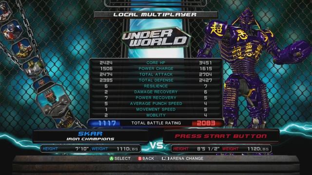 REAL STEEL THE VIDEO GAME [XBOX360/PS3] - RAMCHIP vs ZEUS & TWIN CITIES смотреть онлайн
