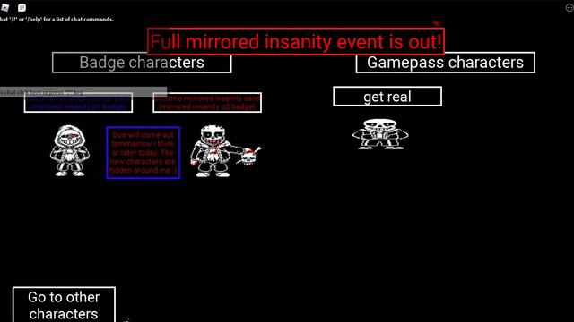 Showcasing Mirrored Insanity Dust and Insanity Sans For UNDERTALE Multiverse Destroyers Remastered смотреть онлайн
