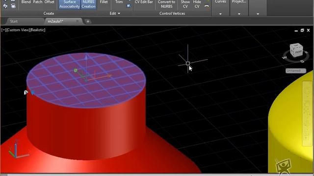 Curso AutoCAD 2017 Técnicas de Modelamento 3D - Introdução às Superfícies смотреть онлайн