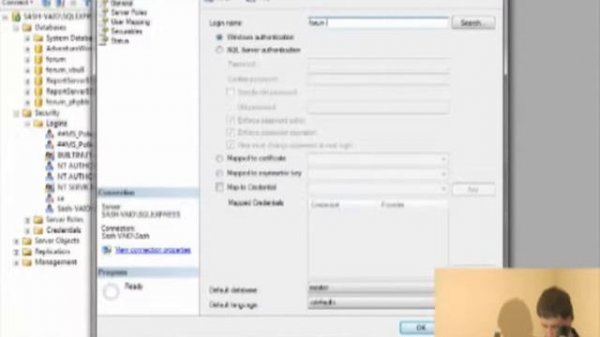 Практический пример переноса Web приложения с MySQL на SQL Express