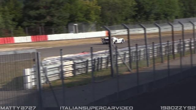 Nürburgring Oldtimer GP 2018 test day - Saleen S7-R, Mazda RX-3, M1 ProCar, F1s & More! смотреть онлайн